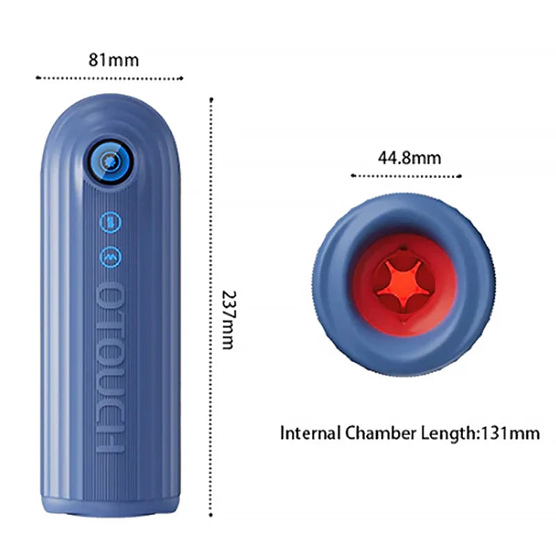 XT9: Masturbateur de douche automatique avec va-et-vient, vibrations et contraction 360°