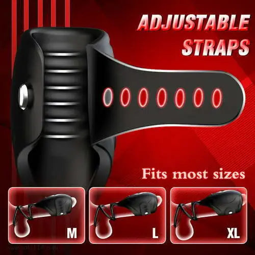 XG5: Male Vibrator 3-en-1 avec Contrôle App, Anneau Pénien et 9 Modes