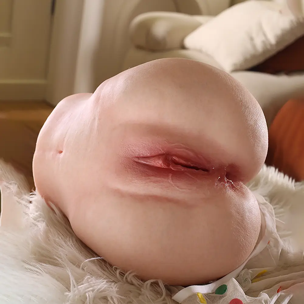 Maëlle: Masturbateur Silicone Fesses Rondes 4 kg - Modèle Pocket Hyper-Moelleux Sans Huile