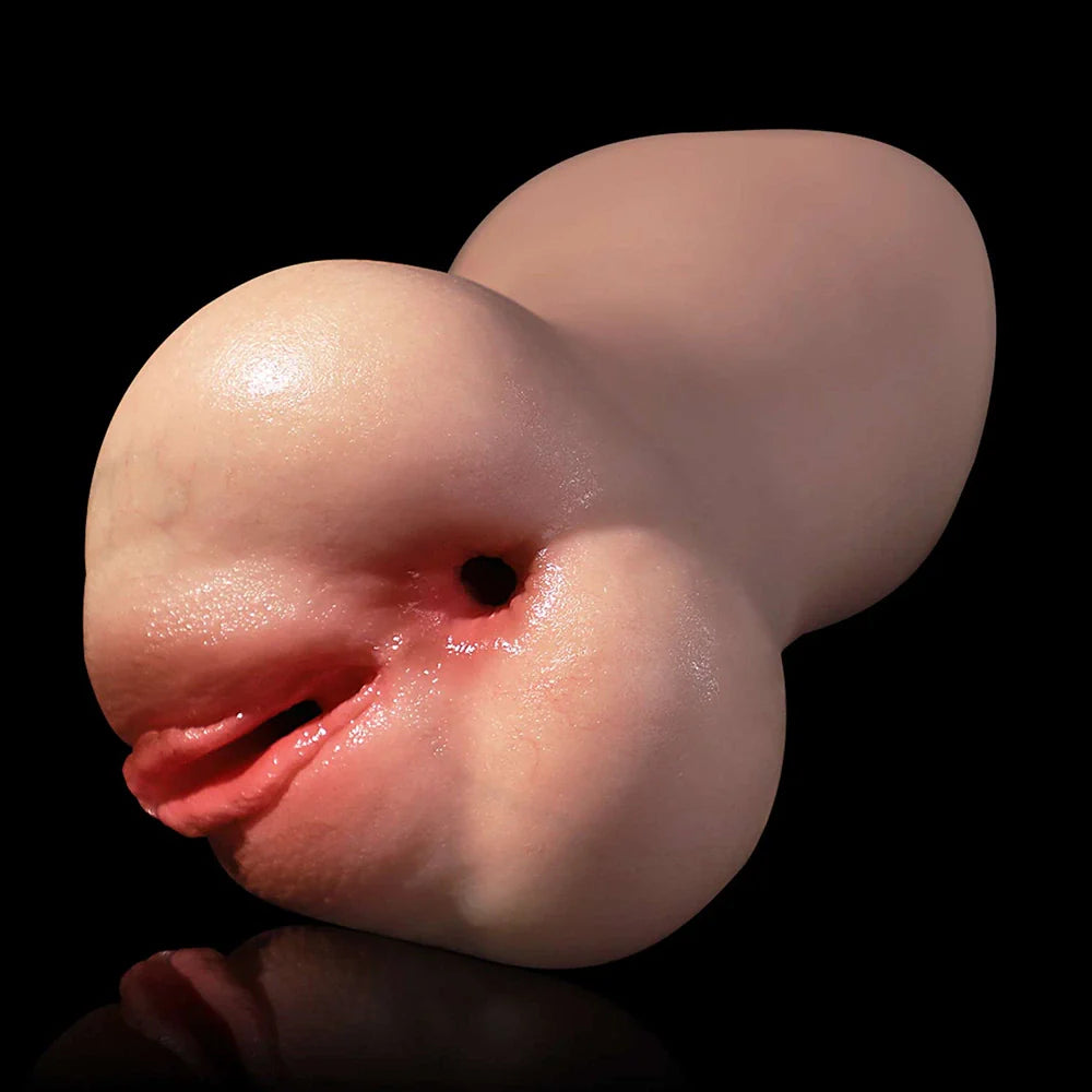 Emma: Vaginette bouche sexy 3 en 1 en silicone 1,04 kg