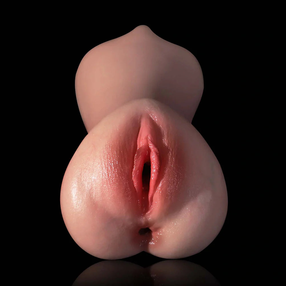 Emma: Vaginette bouche sexy 3 en 1 en silicone 1,04 kg