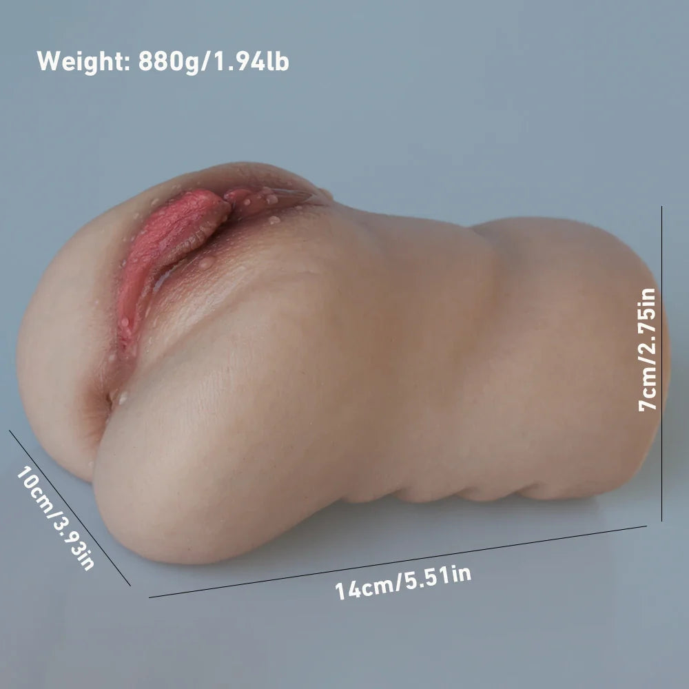 Eva: Vaginette ultra réaliste en silicone 880 g