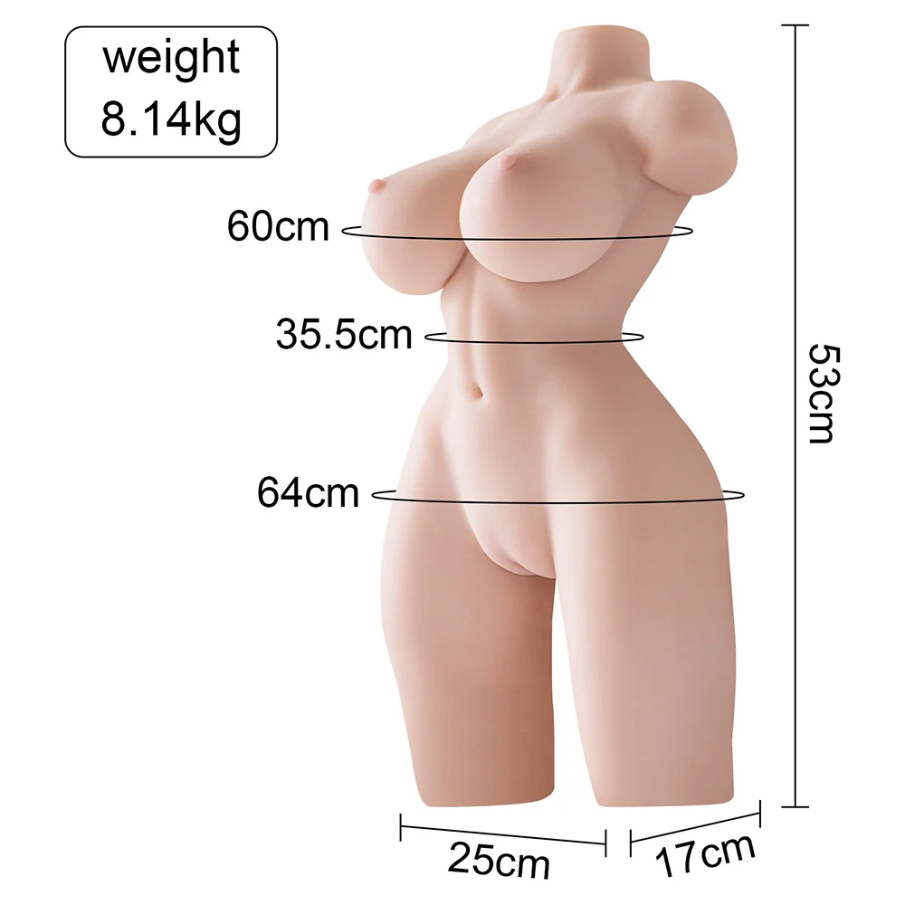 Rosalie: Poupée sexuelle réaliste 8,14 kg avec gros seins