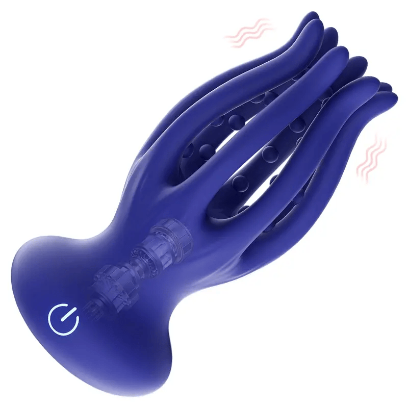 XG16: Stimulateur de Gland Vibrant 2-en-1 avec Tentacules, 10 Modes et Silicone Étanche