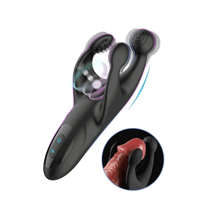 XG9: Stimulateur de Gland Portable avec 20 Modes de Tapotement et Vibration