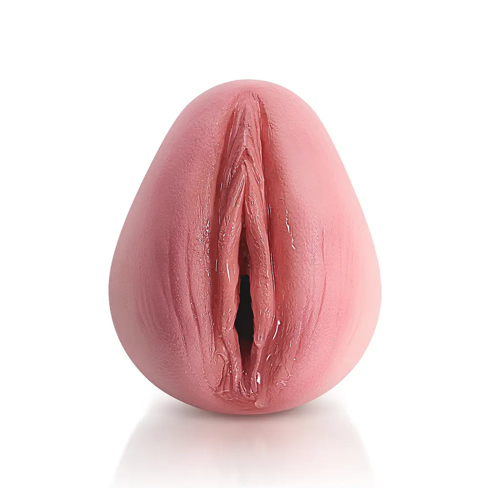 Élina: Vaginette Silicone Réaliste 9.65" - Canal Texturé 6.8" et Surface Non Grasse