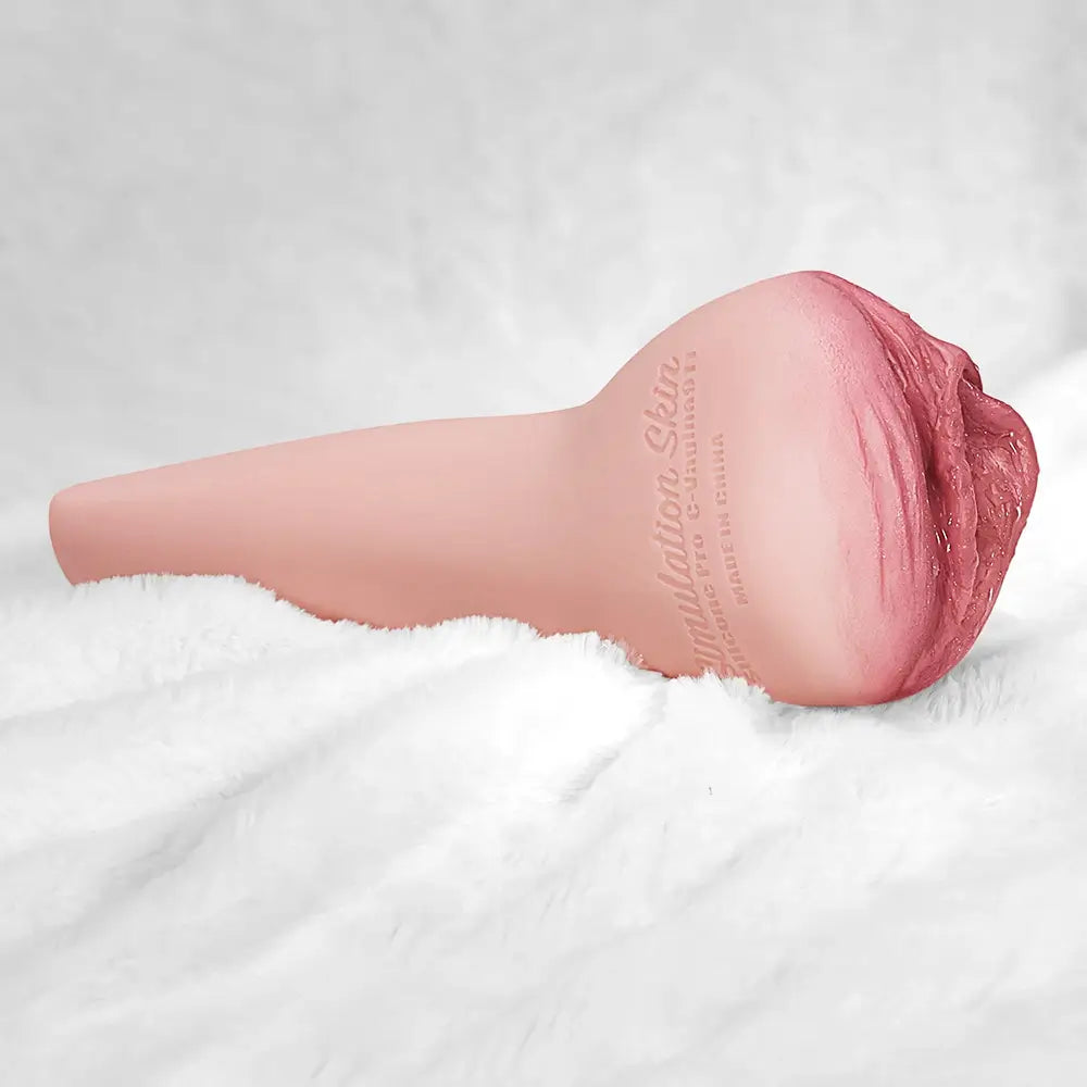 Adèle: Vaginette Silicone Réaliste 9.65" - Design Mature et Canal Texturé 6.8"