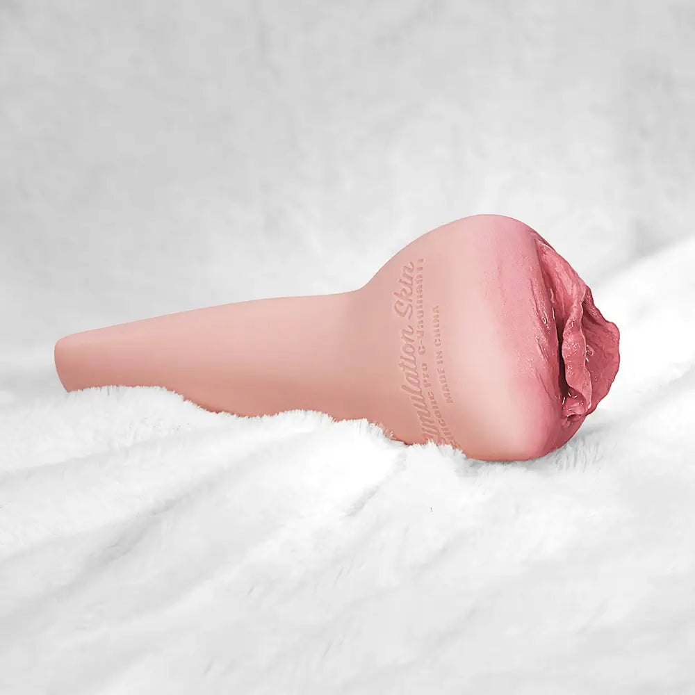 Élodie: Vaginette Silicone Réaliste 9.65" - Design Adulte et Canal Texturé 6.8"